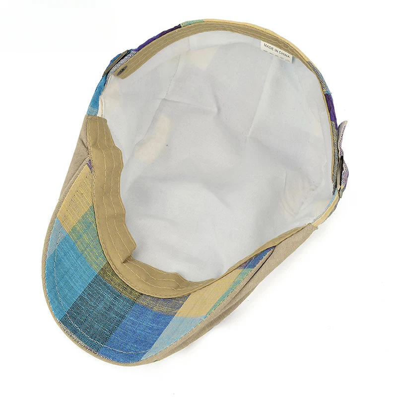 New hat colorful splicing sunshade duck tongue - Image 5
