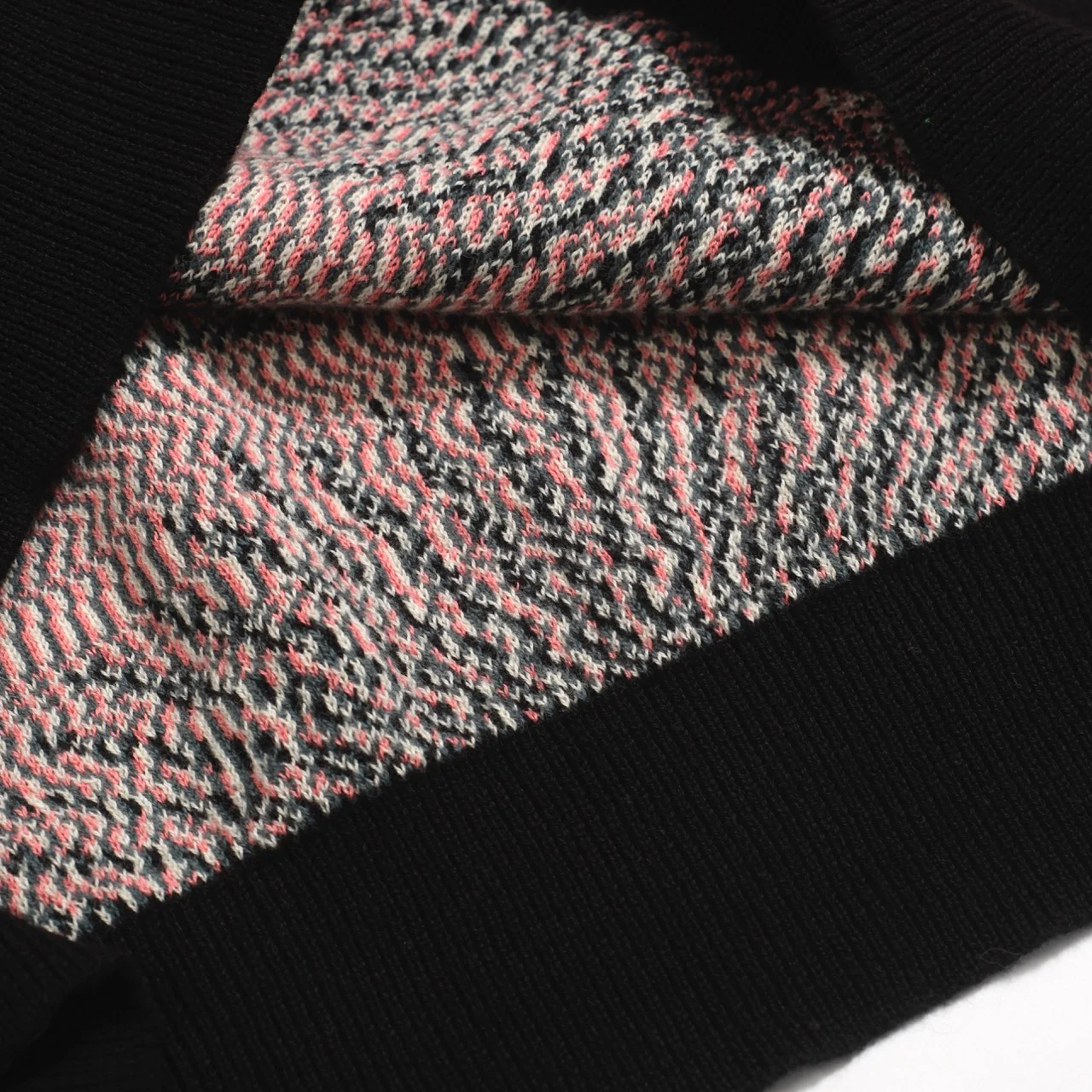 Men's Psychedelic Eye Knit Shirt – Black Button-Up with All-Seeing Graphic Print - designed by Carrie Cantwell - Image 10