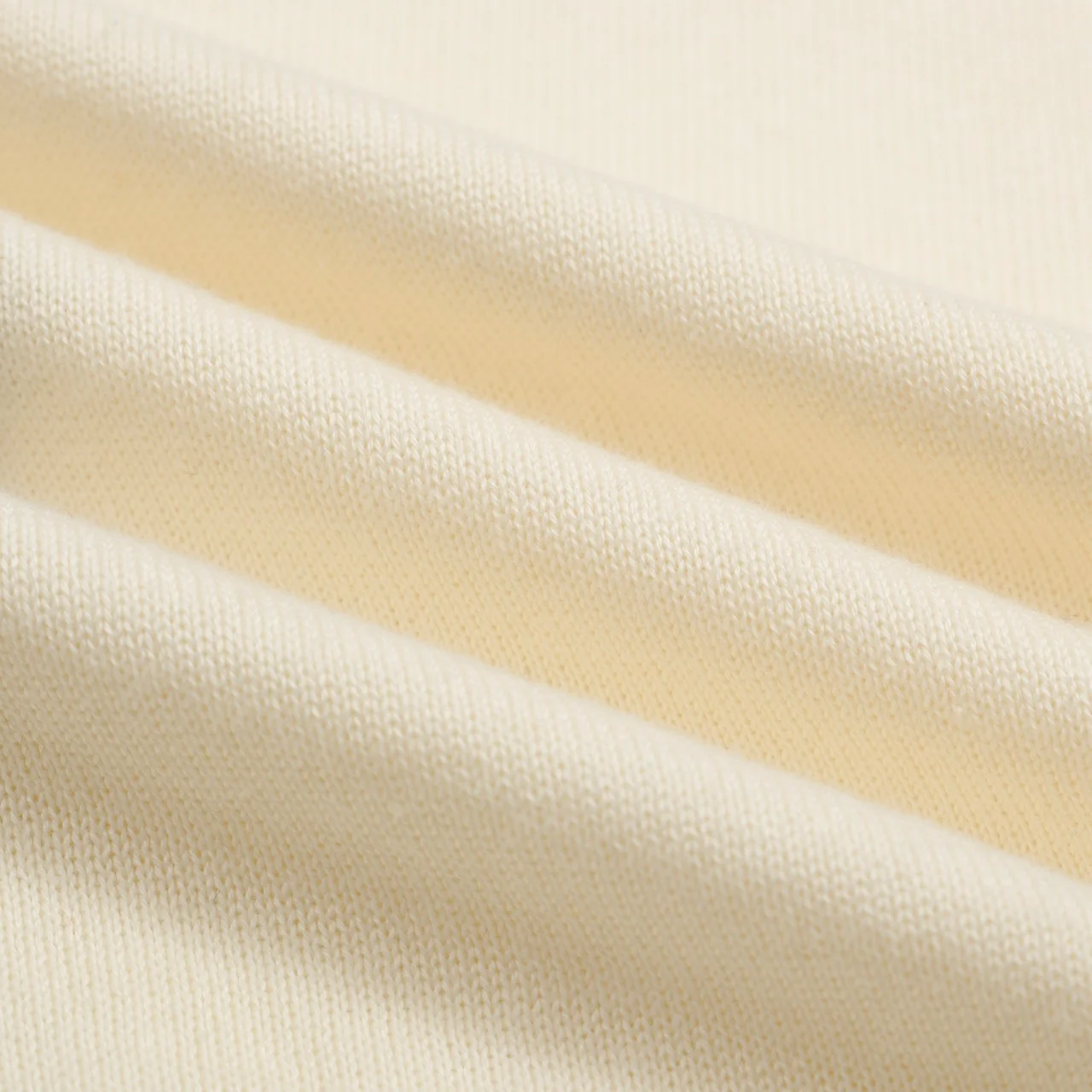 Men's Retro Knit Polo โ Vintage Cream Button-Up with Bulldog Graphic - Image 9