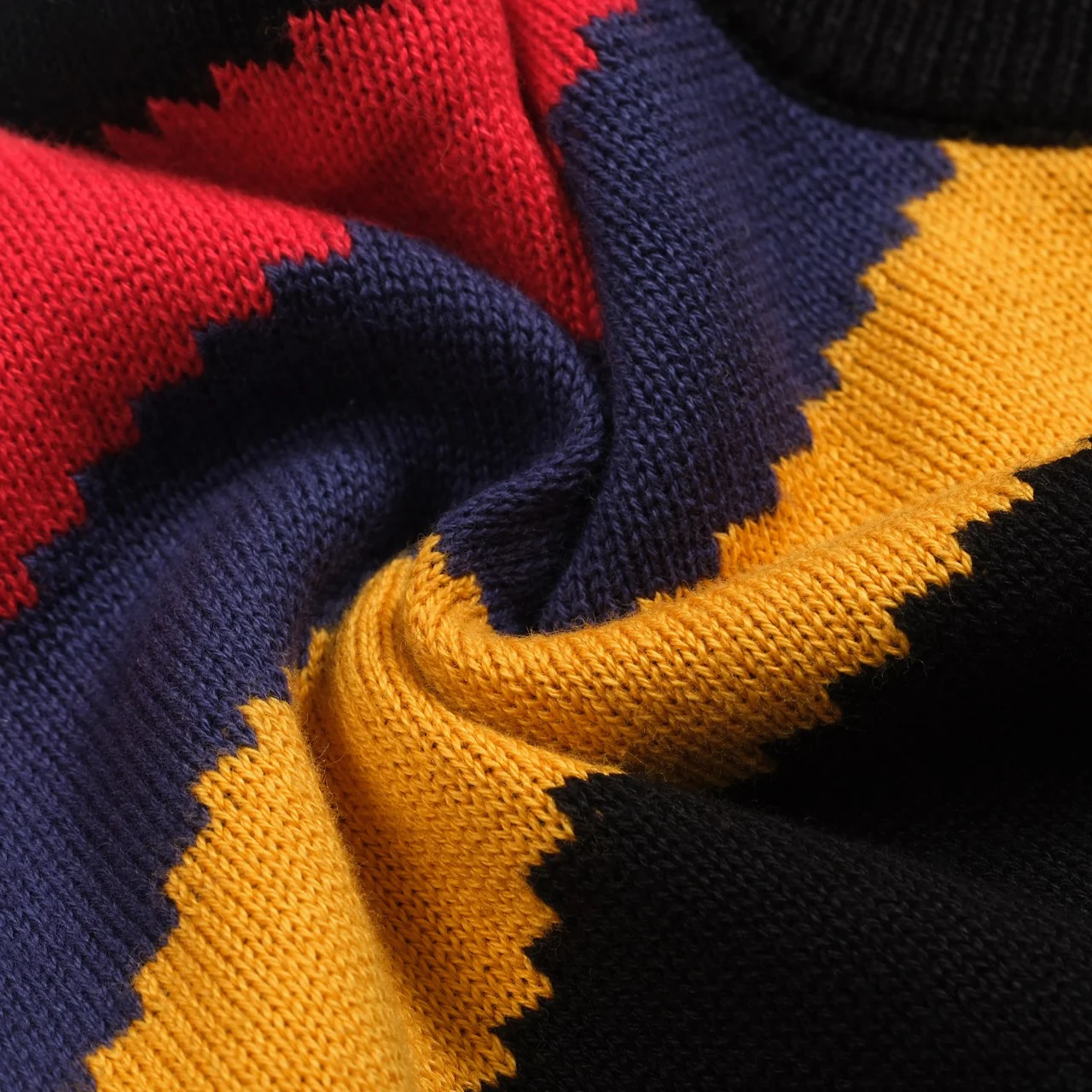 Men's black vintage 1977 jacquard knit T-shirt - Image 11