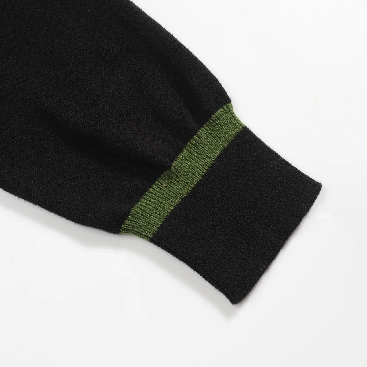 Men's black vintage art jacquard casual knitwear - Image 6