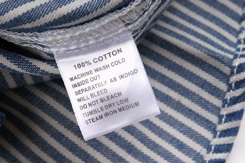 Men's casual vertical striped workwear long-sleeved shirt - Image 14