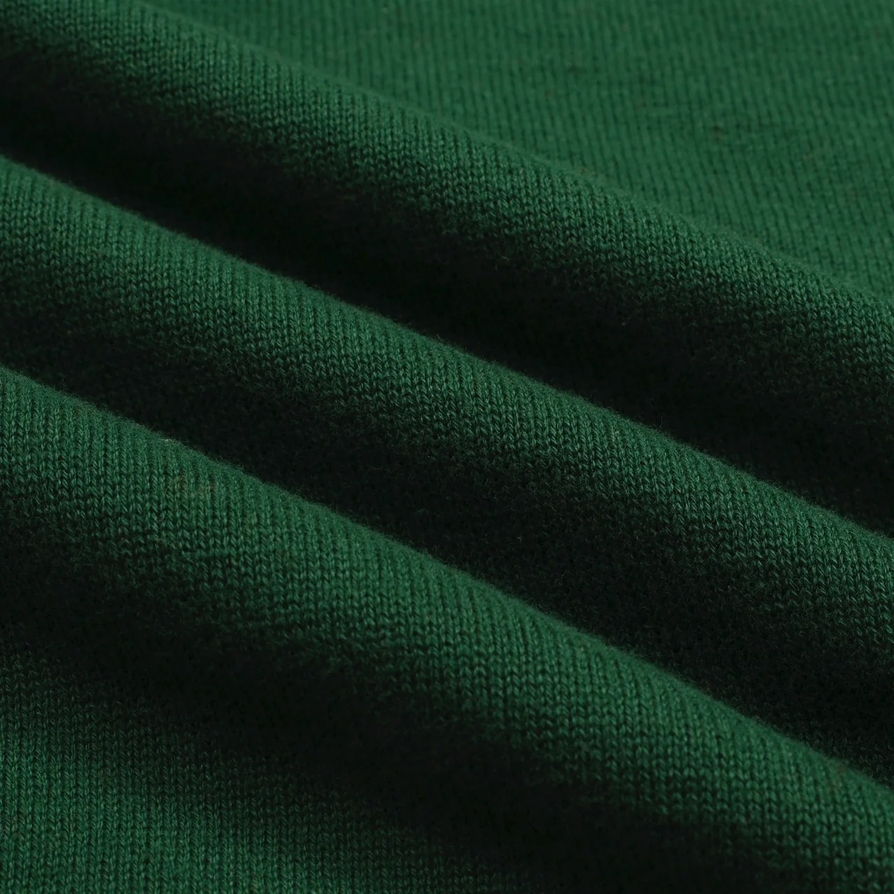 Men's green tiger Jacquard vintage knit polo shirt - Image 10