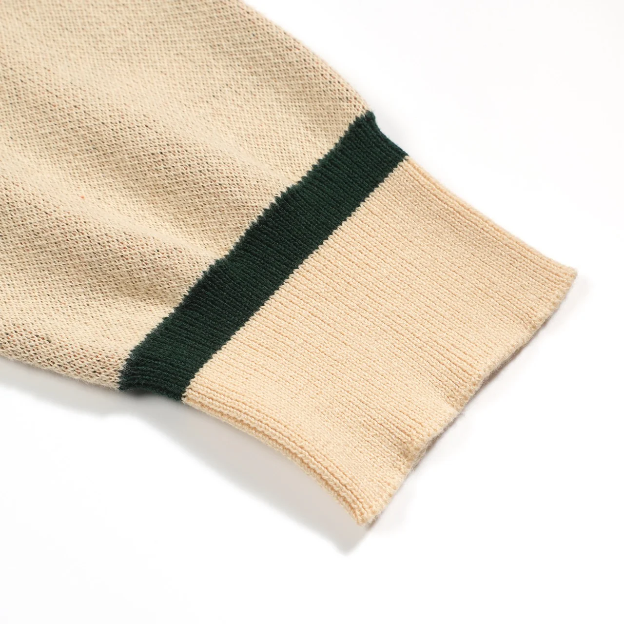 Men's khaki Eagle vintage jacquard knitwear - Image 6