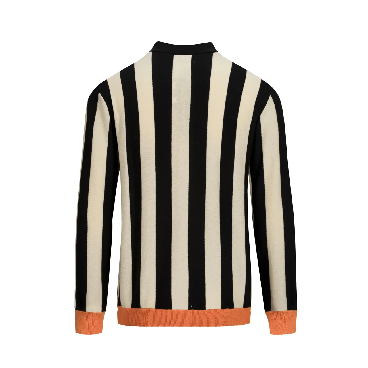 Men's multi-color fashionable artistic street jacquard cardigan - Image 3