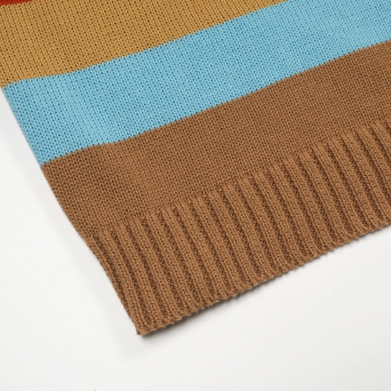 Men's multicolor artistic retro street jacquard round-neck knitwear - Image 6