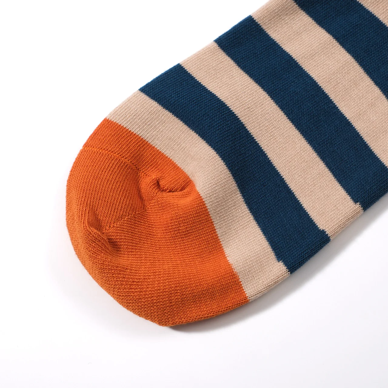 Striped Mid-Calf Length Socks Men's Cotton Socks - Image 15