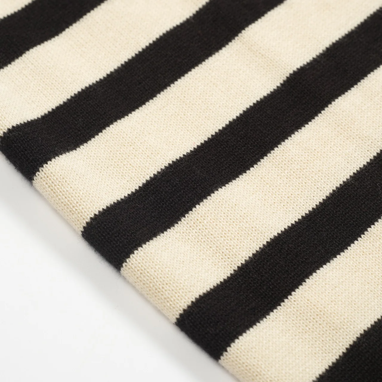 Women's apricot stripe embroidered bird knitwear - Image 5
