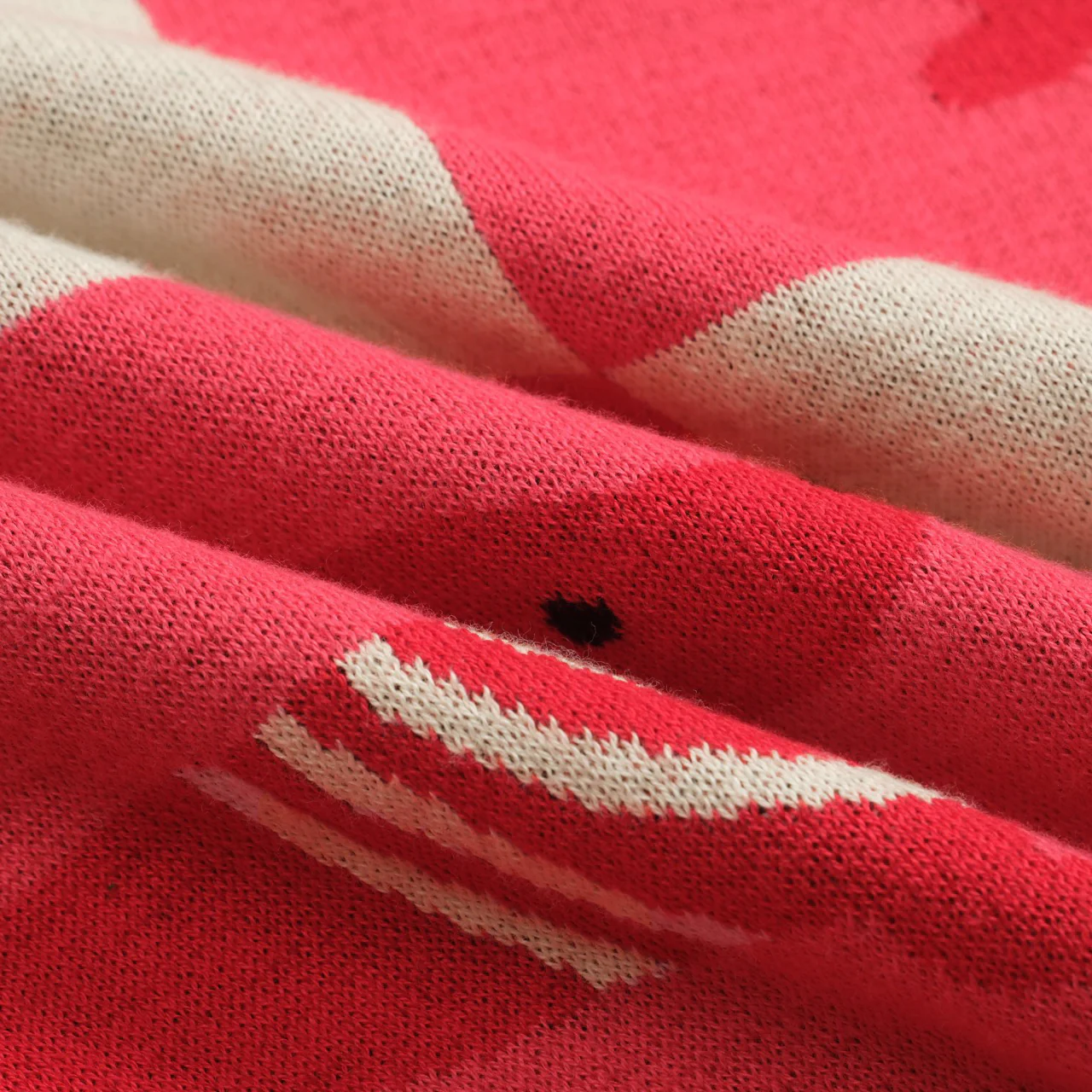 Women's Dachshund jacquard knitted V-neck polo - Image 9