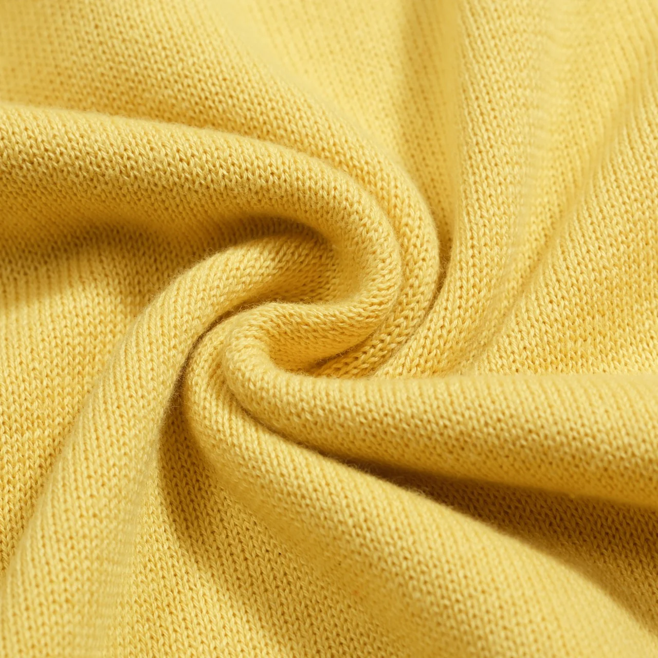Women's vintage yellow rainbow jacquard knitwear - Image 10